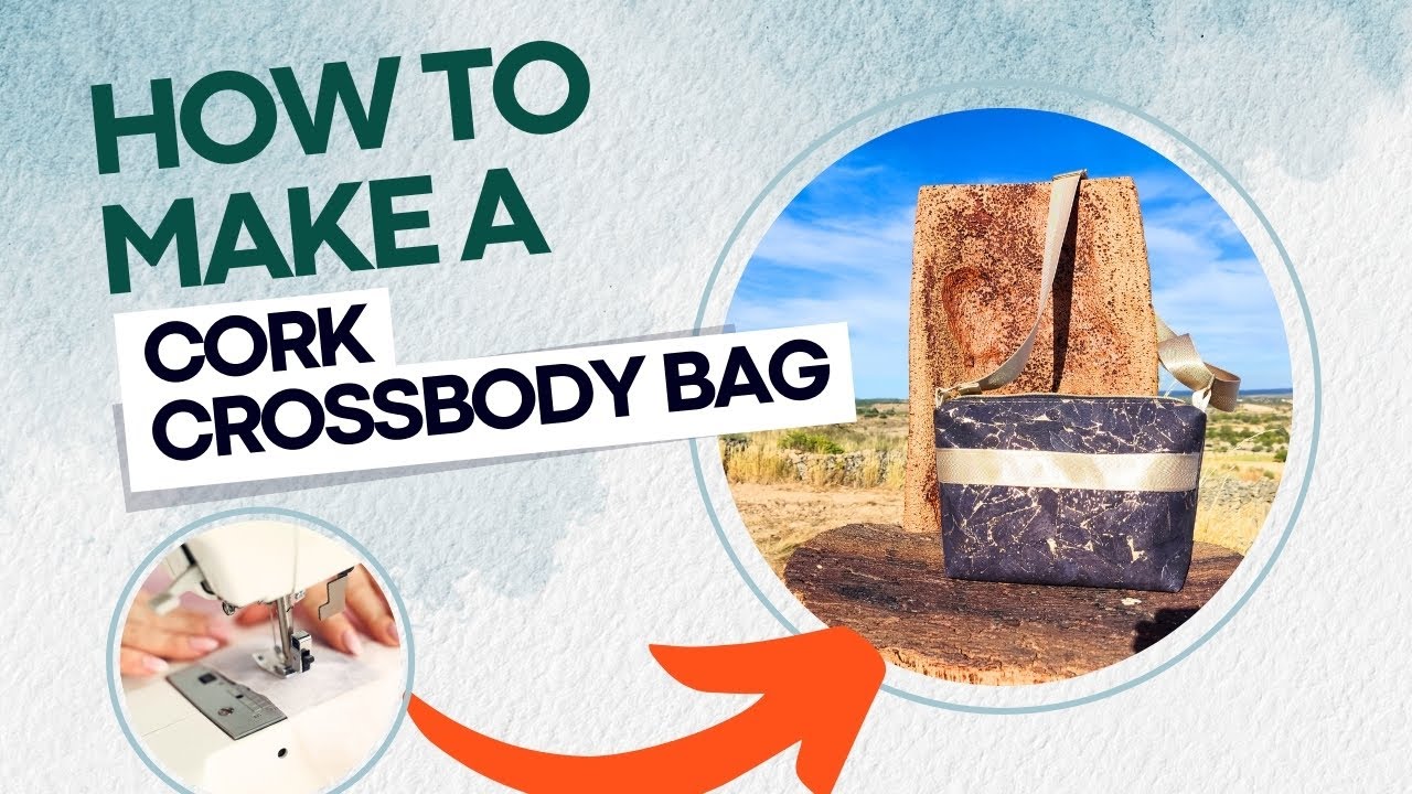 Sewing Cork 10 - How to Make a Cork Crossbody Bag DIY Tutorial