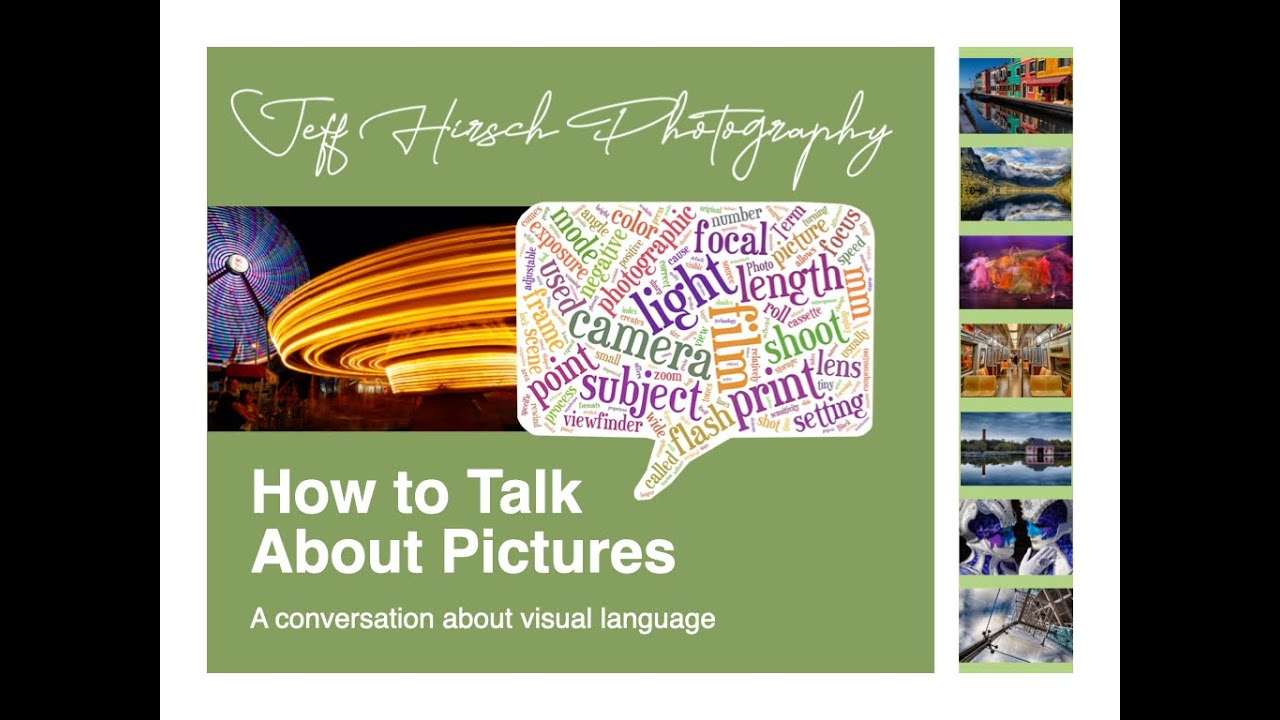 How To Talk About Pictures