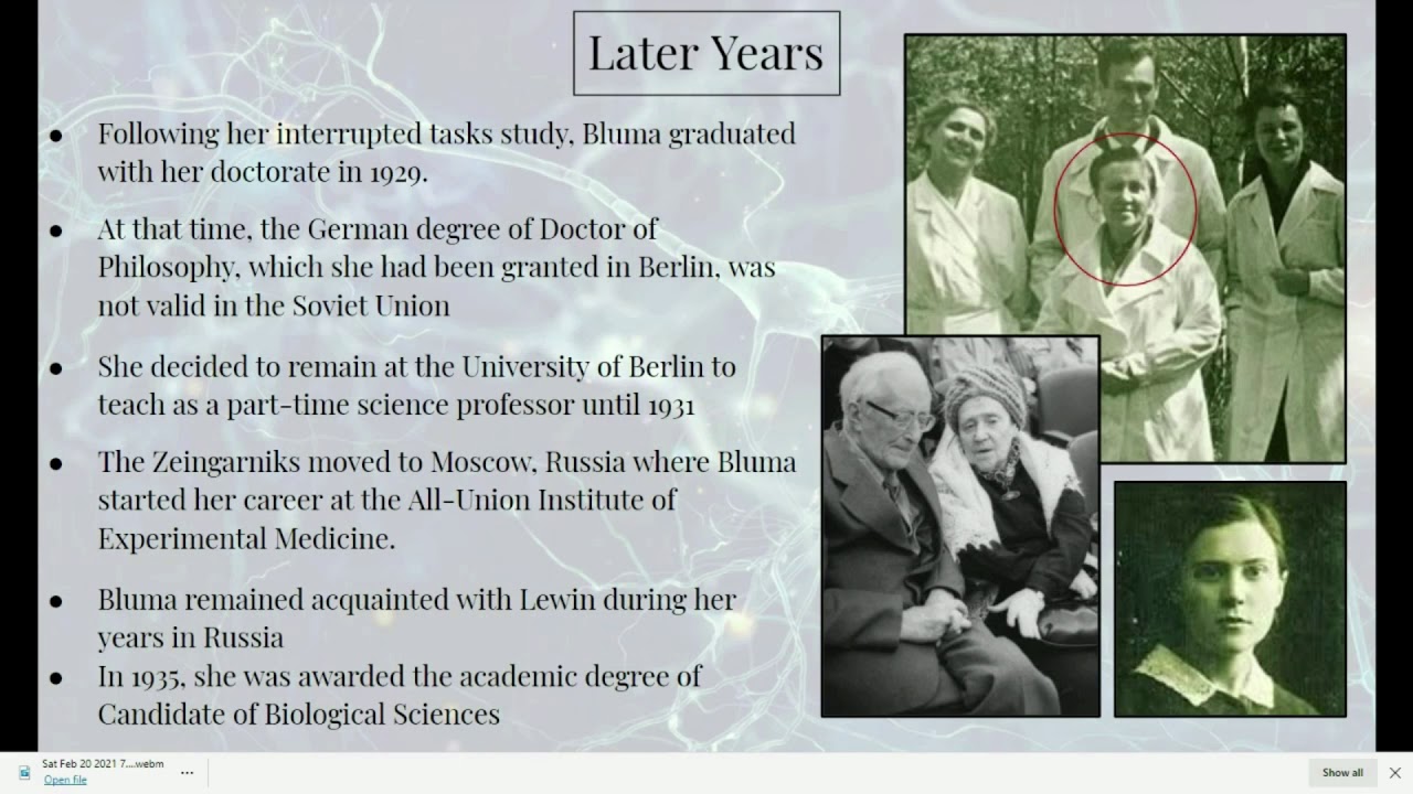 Bluma Zeigarnik