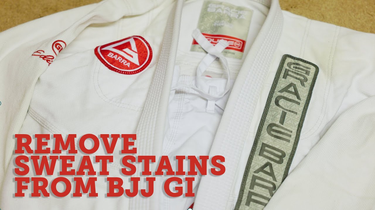 Whiten a Sweat Stained Jiu Jitsu Gi with OxiClean