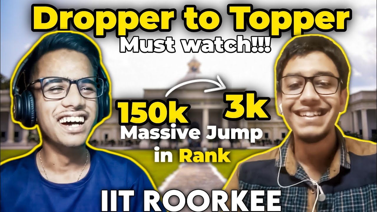 Dropper to Topper Story | Why most Droppers Fail ?  | Toppers Talks Ep:8 | By Samarth Sasane