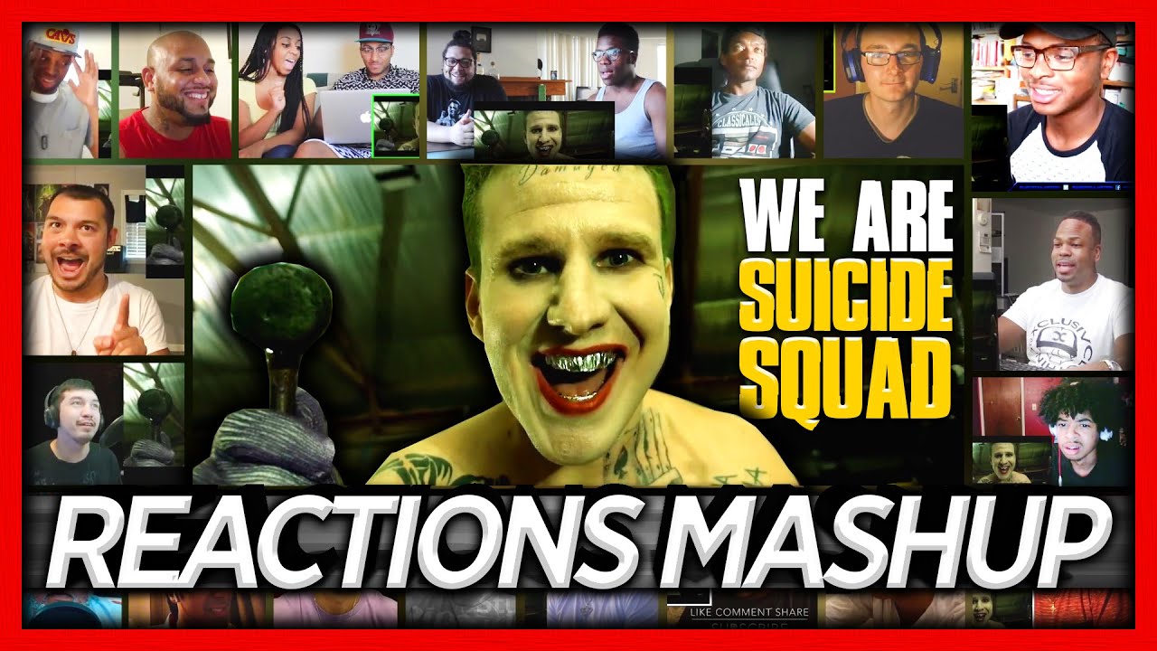 The REAL Suicide Squad Reaction's Mashup by Subbotin