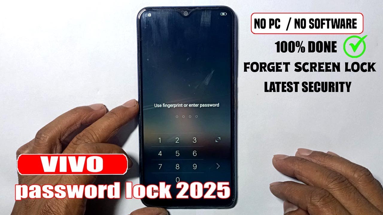 all password lock 2025 Vivo y91c, y90, y91i, y93, y95,  y91 hard reset - PIN pattern lock remove