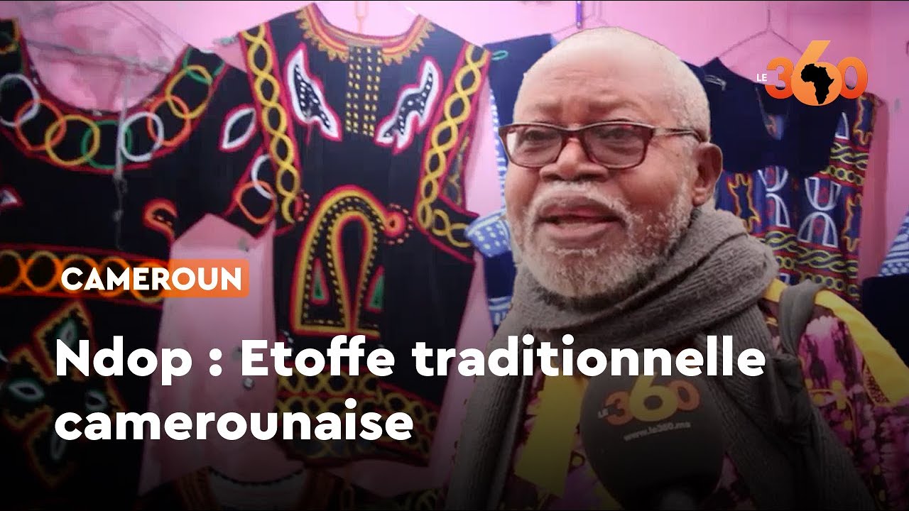 Le ndop, l'étoffe traditionnelle qui drape la fierté camerounaise