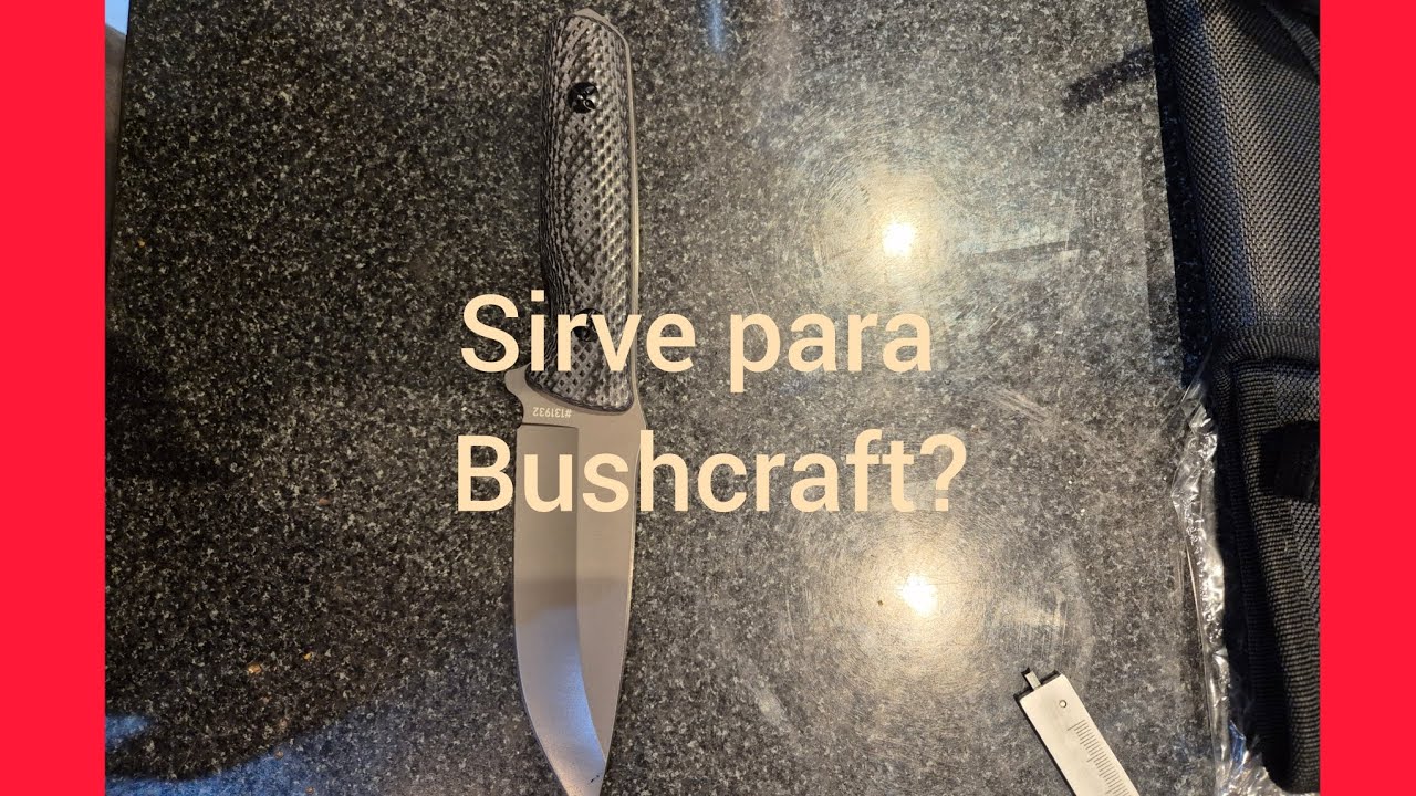 ESTE CUCHILLO TRENTO G10 TI SERVIRÁ PARA BUSHCRAFT?