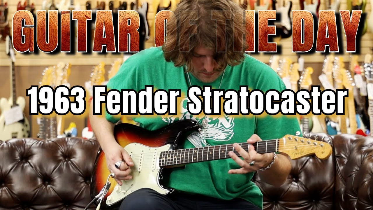 1963 Fender Stratocaster Sunburst | Guitar of the Day