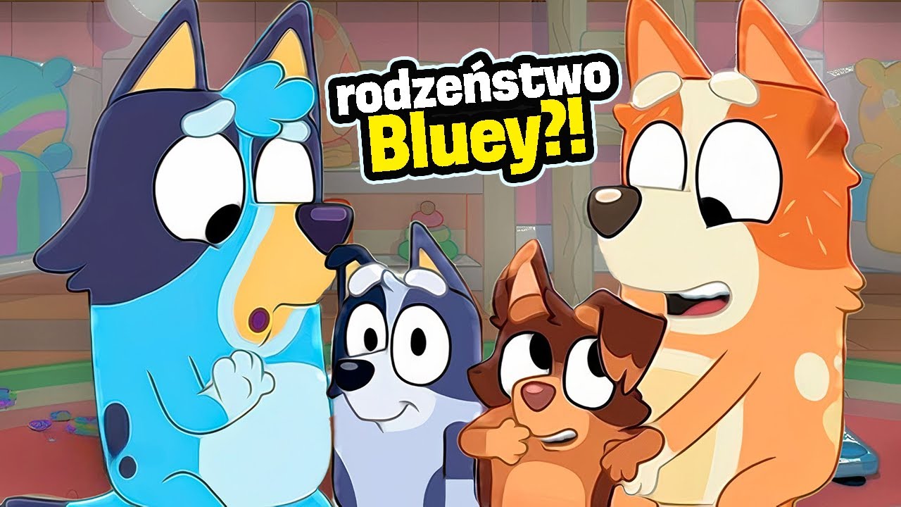 SZCZENIAKI kt&oacute;re POJAWIĄ SIĘ w BLUEY