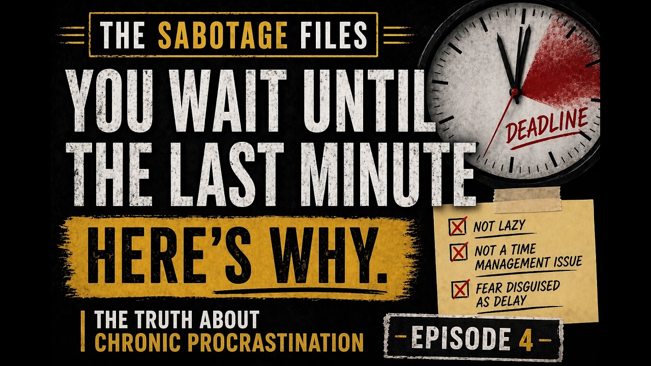 Chronic Procrastination: Why You Wait Until the Last Minute