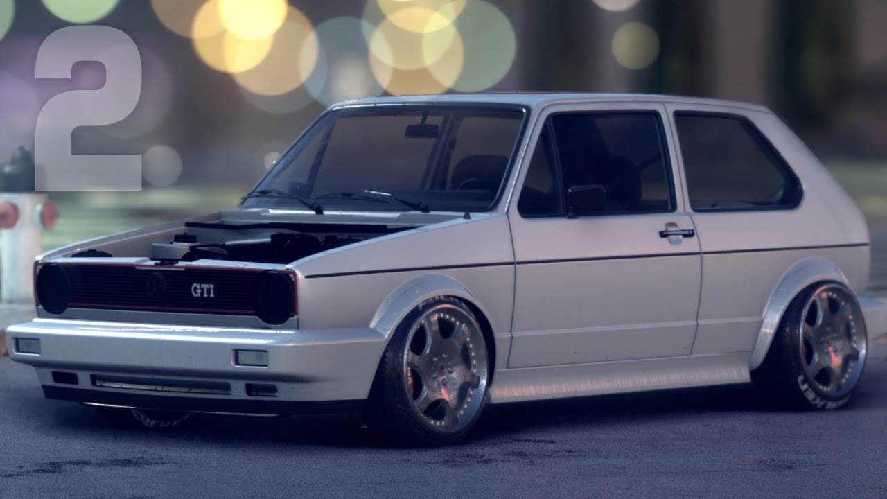 RIJDEN MET EEN OUDE GOLF GTI! (Need For Speed Payback #2)