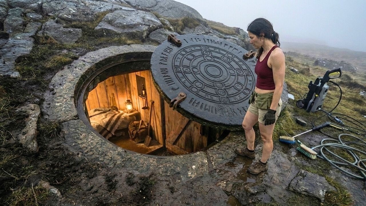 I Found a Sealed Stone Hatch in Nowhere — Turning it into a Secret Shelter