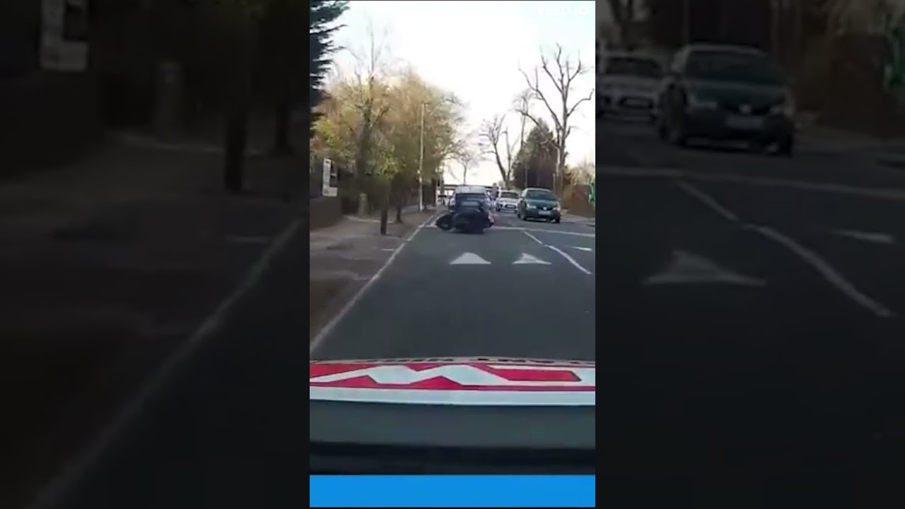 Must-See Moped Crash Caught on Camera - Shocking!