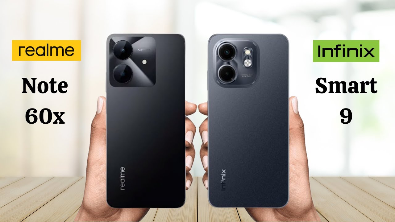 Realme Note 60x Vs Infinix Smart 9 - Full Comparison 2024
