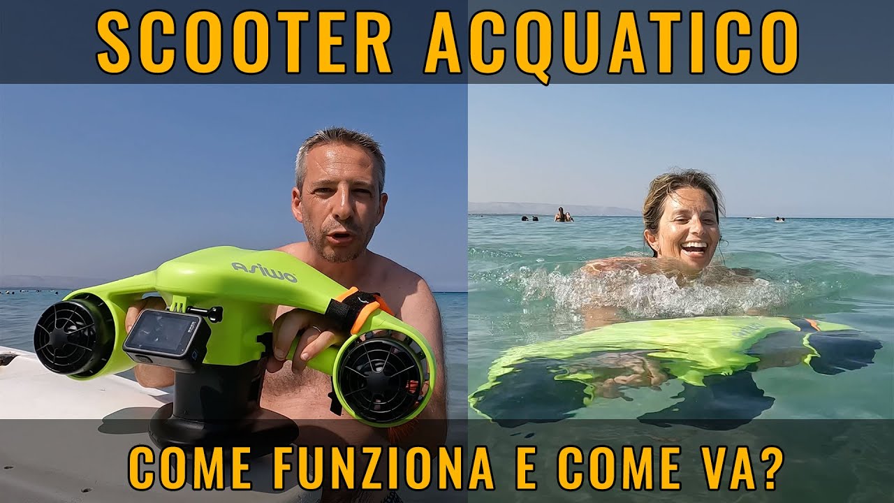 SCOOTER ACQUATICO! Cos'è e come va!