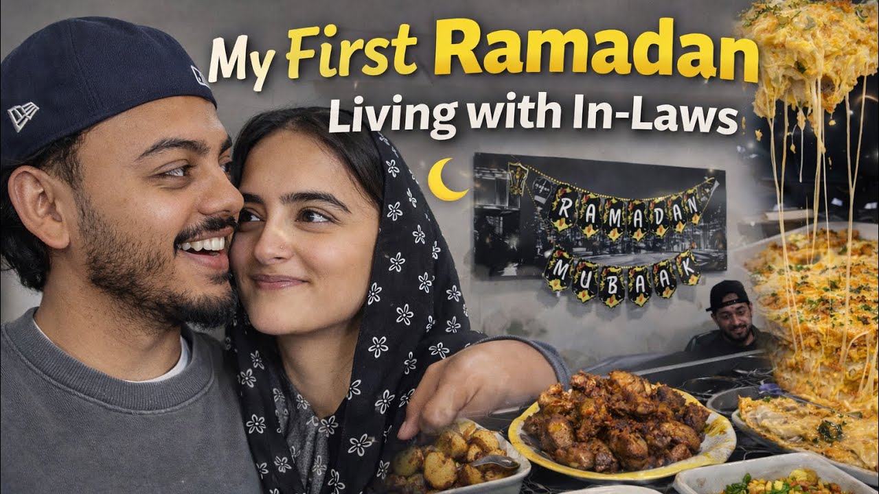 FIRST RAMADAN LIVING WITH IN-LAWS | RAMADAN VLOG | COOKING A ROAST DINNER 