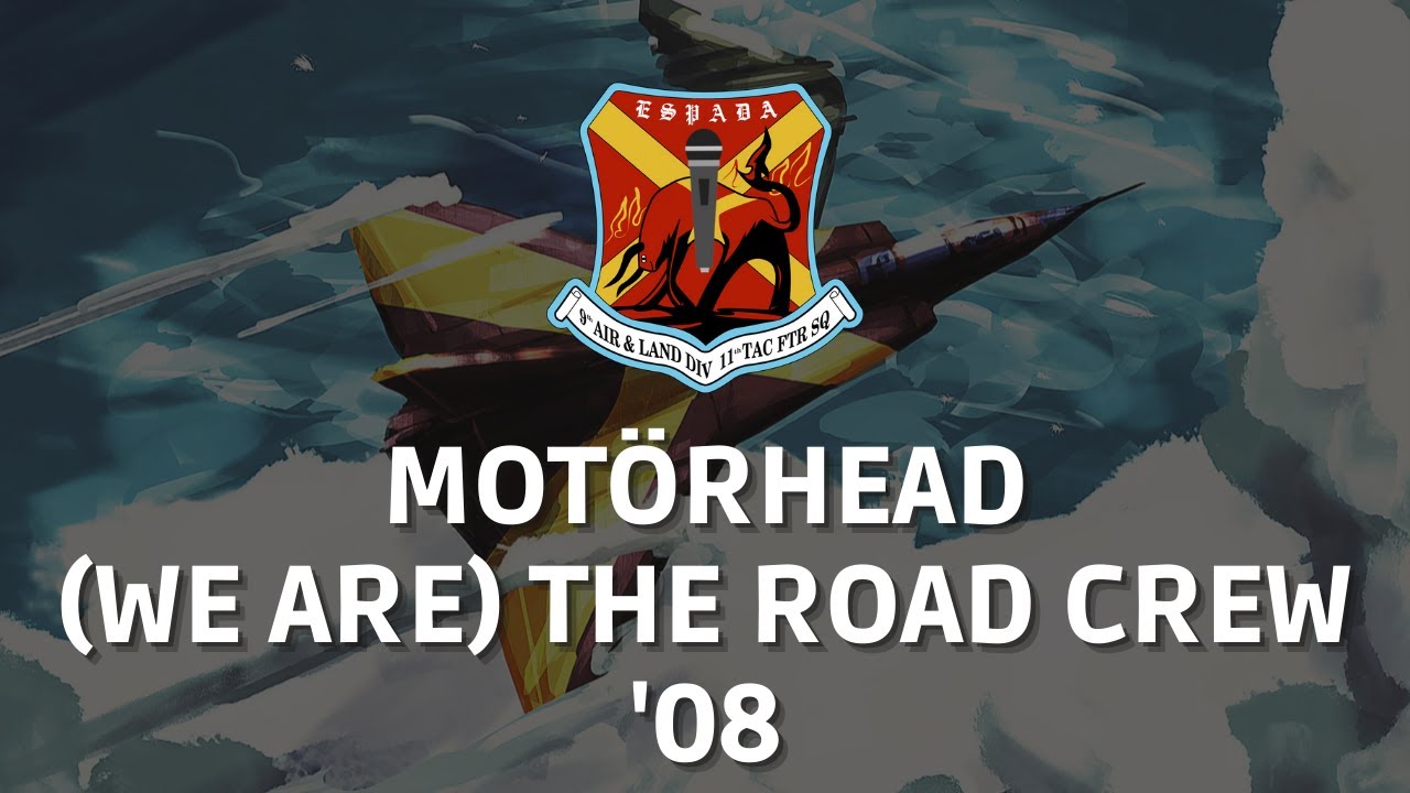 Motörhead - We Are The Road Crew '08 - Karaoke (Instrumental + Lyrics)