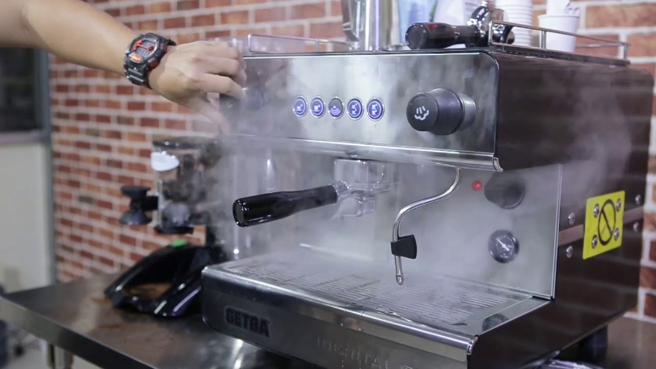 Tutorial penggunaan Mesin Espresso IB7 1G