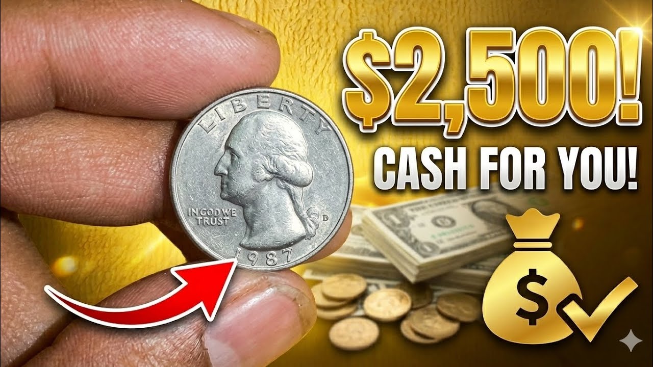 RARE 1987 QUARTER WORTH MONEY! 💰 Don't Spend This