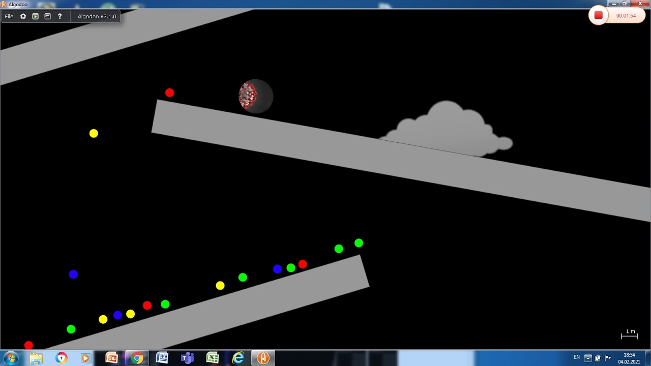 Escape the coronavirus marble race