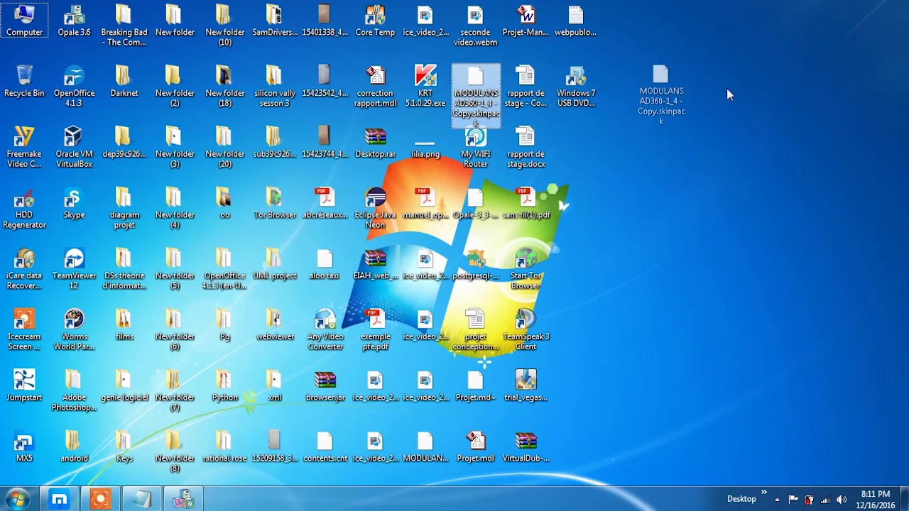 change skin on opale 3.6