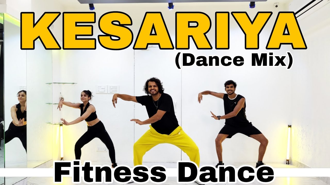 Kesariya ( Dance Mix ) | Brahmastra | Fitness Dance | Zumba | Akshay Jain Choreography #kesariya