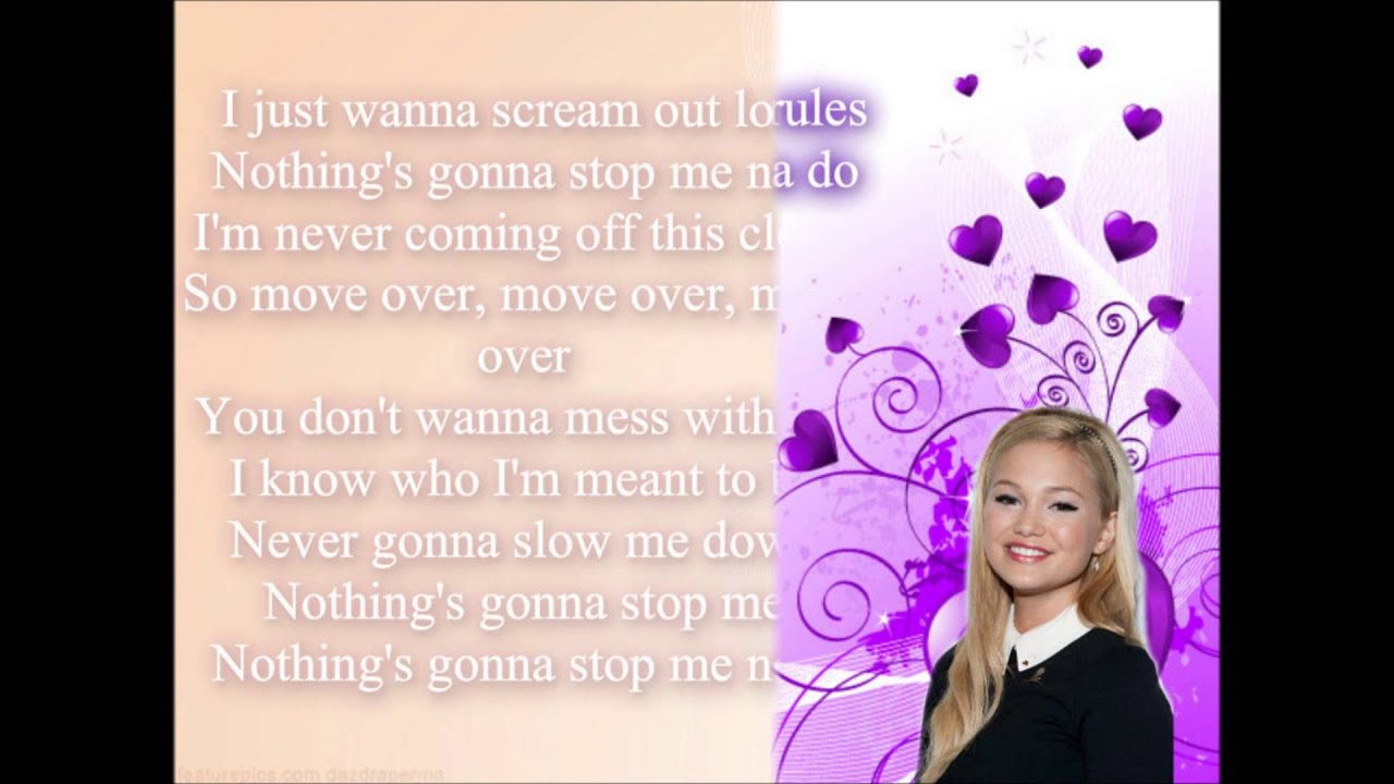 Nothing's Gonna Stop Me Now By Olivia Holt Lyrics