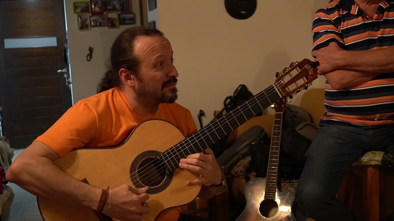 Guitarra Alpujarra 90 como Primera Guitarra en un Tango - por Jesús Amaya...