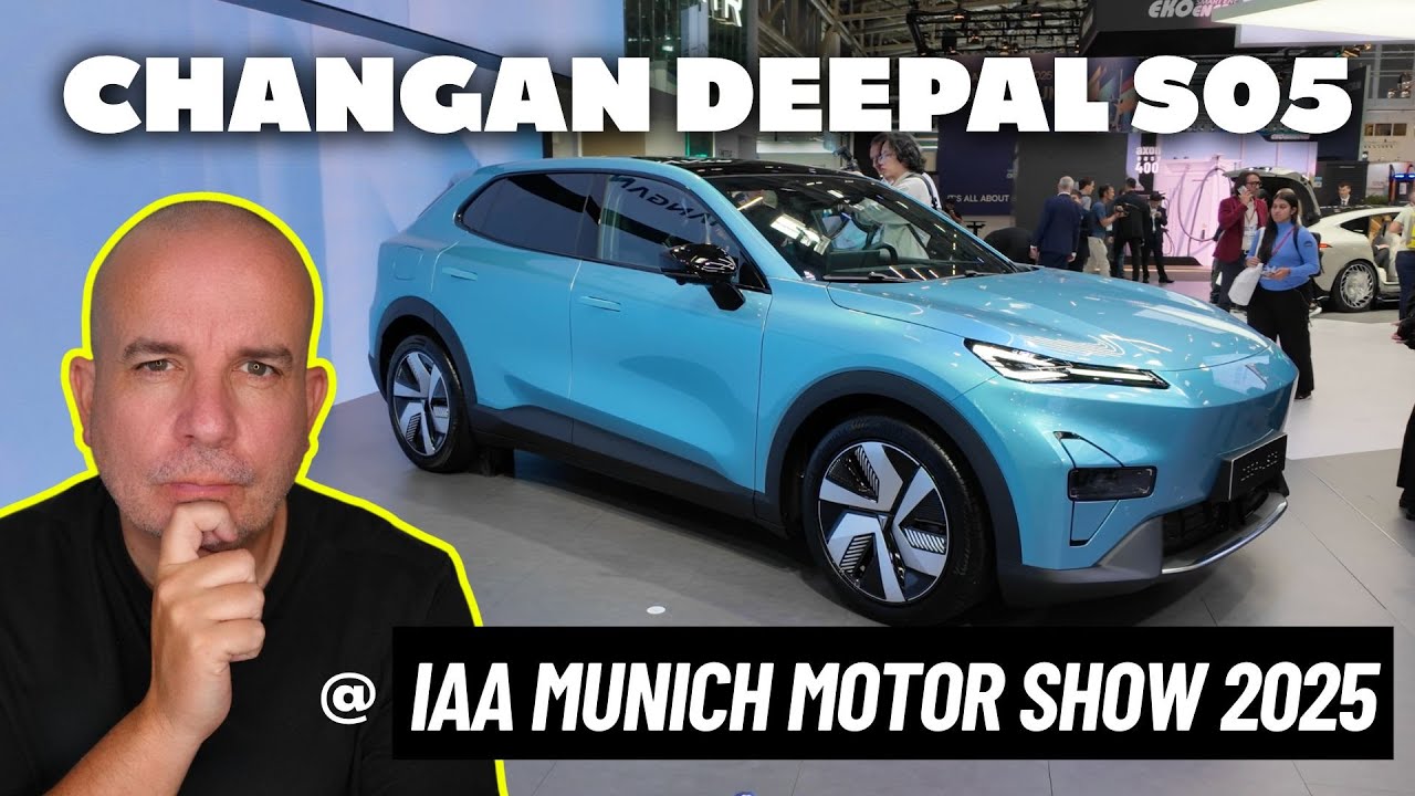 Changan Deepal S05 at IAA Mobility 2025 in Munich