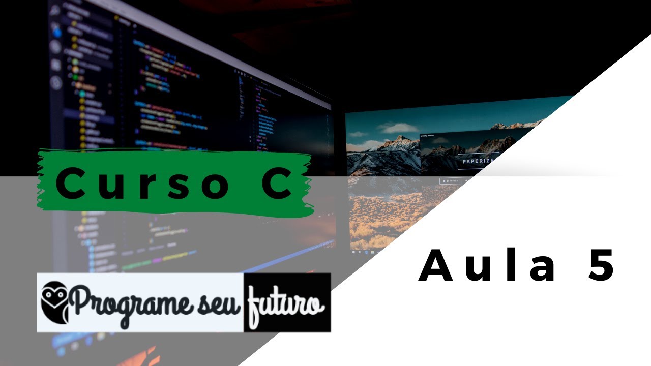 Curso de Programação C - Como criar variáveis e ler números reais com a função scanf? | aula 5