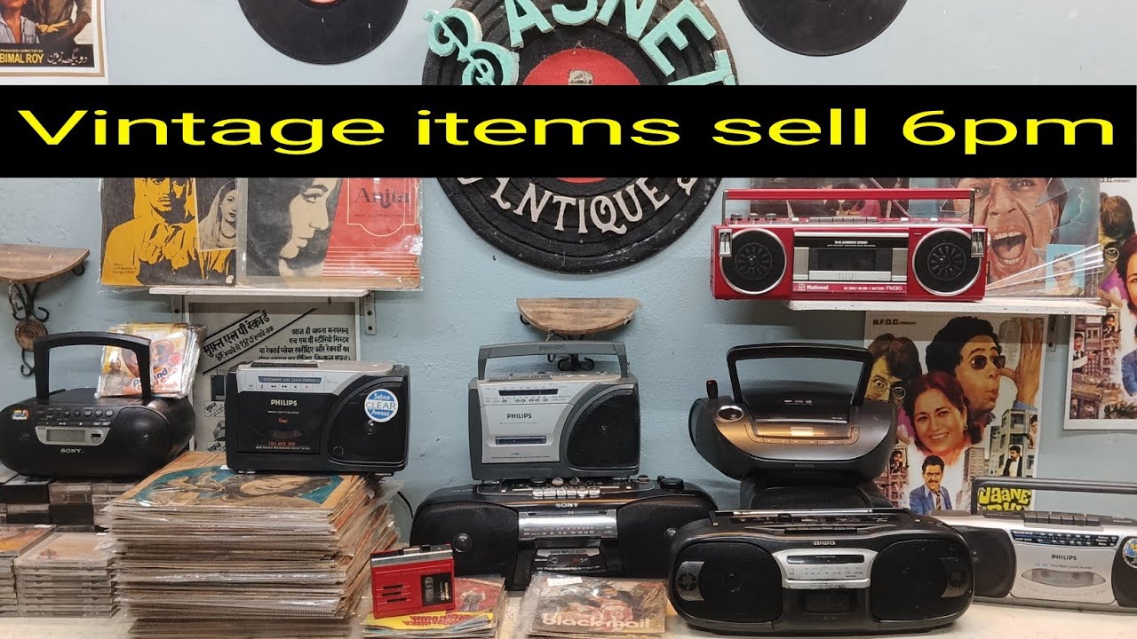 January 3 vintage items sell Saturday 6pm | sony boombox | 7017955609
