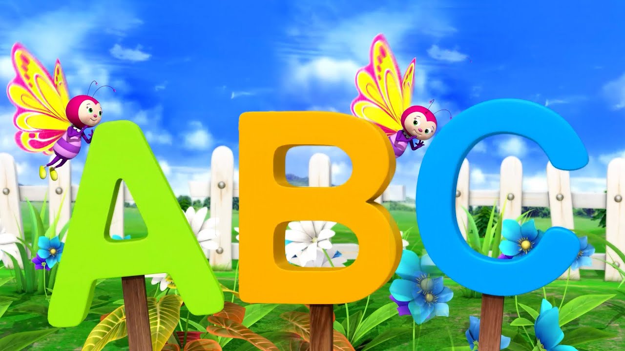 ABC Butterfly Song 🦋+ More Nursery Rhymes & Kids Songs - ABCs and 123s