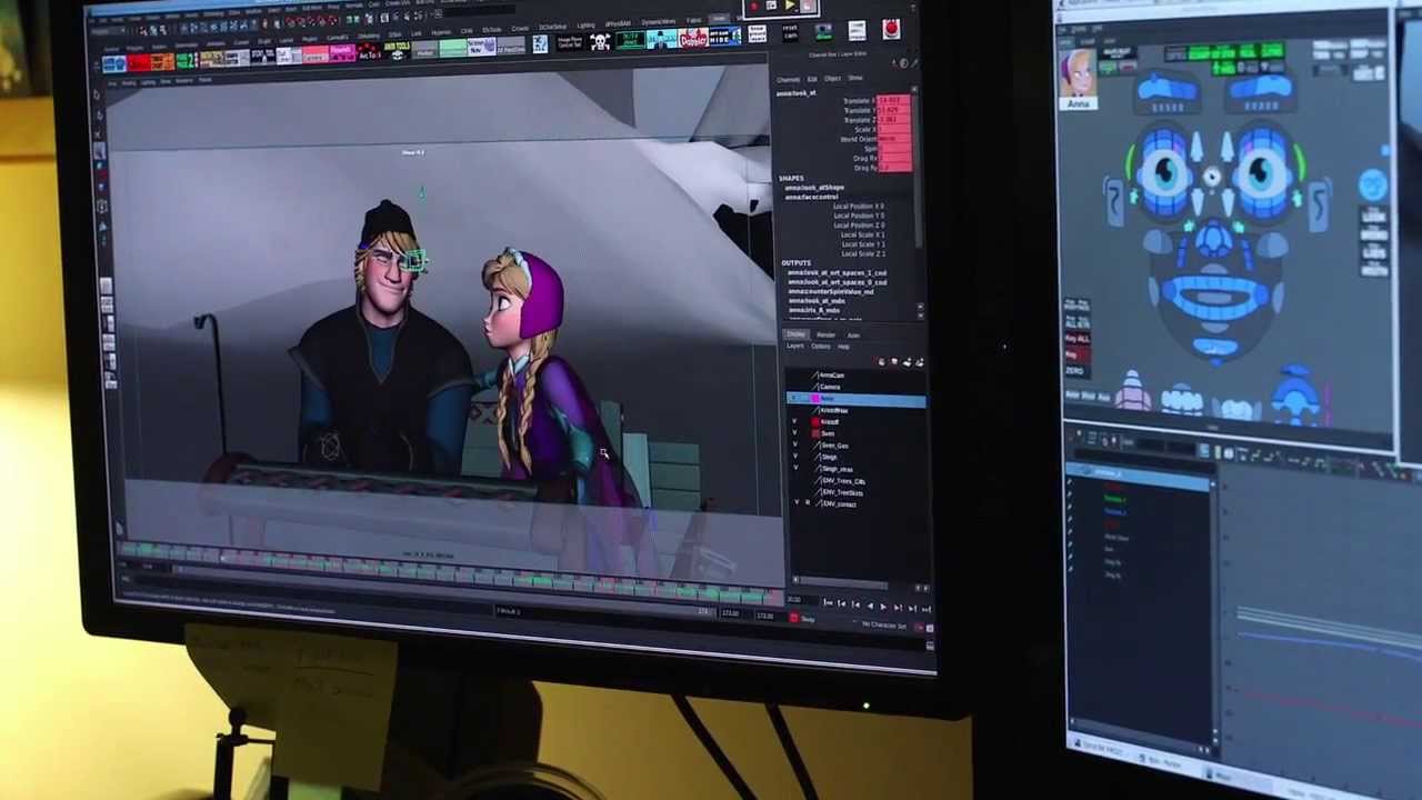 Холодное сердце: за кулисами анимации | ScreenSlam