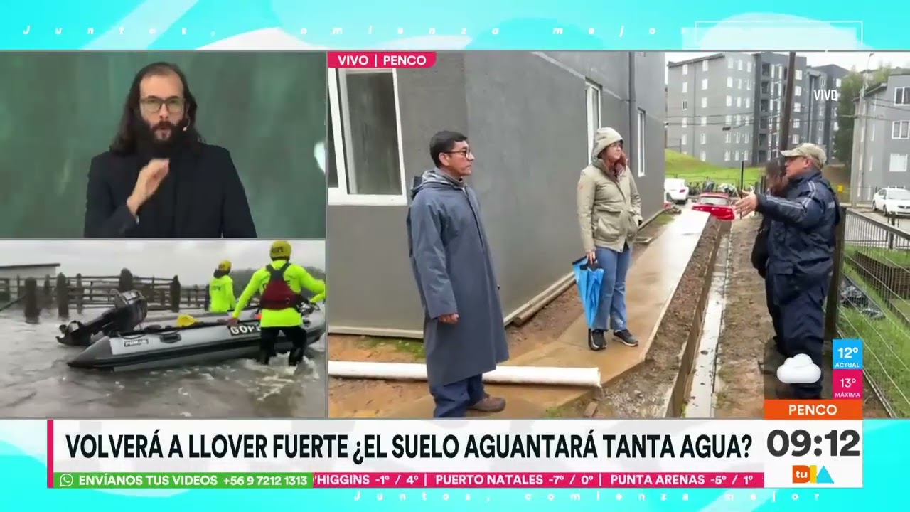 Marcelo Lagos analiza soporte del suelo tras intensas precipitaciones | Tu Día | Canal 13