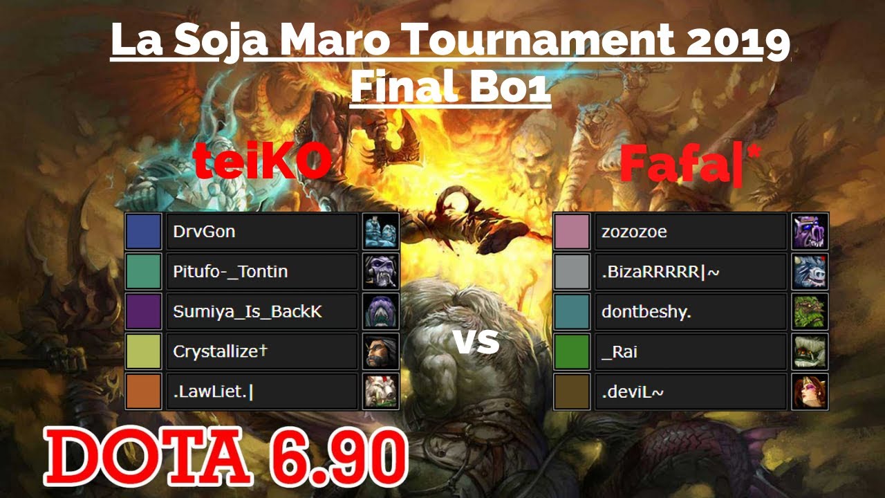 teiKO vs Fafa || Final - Game 1 || La Soja Maro Tournament 2019 || DOTA RGC