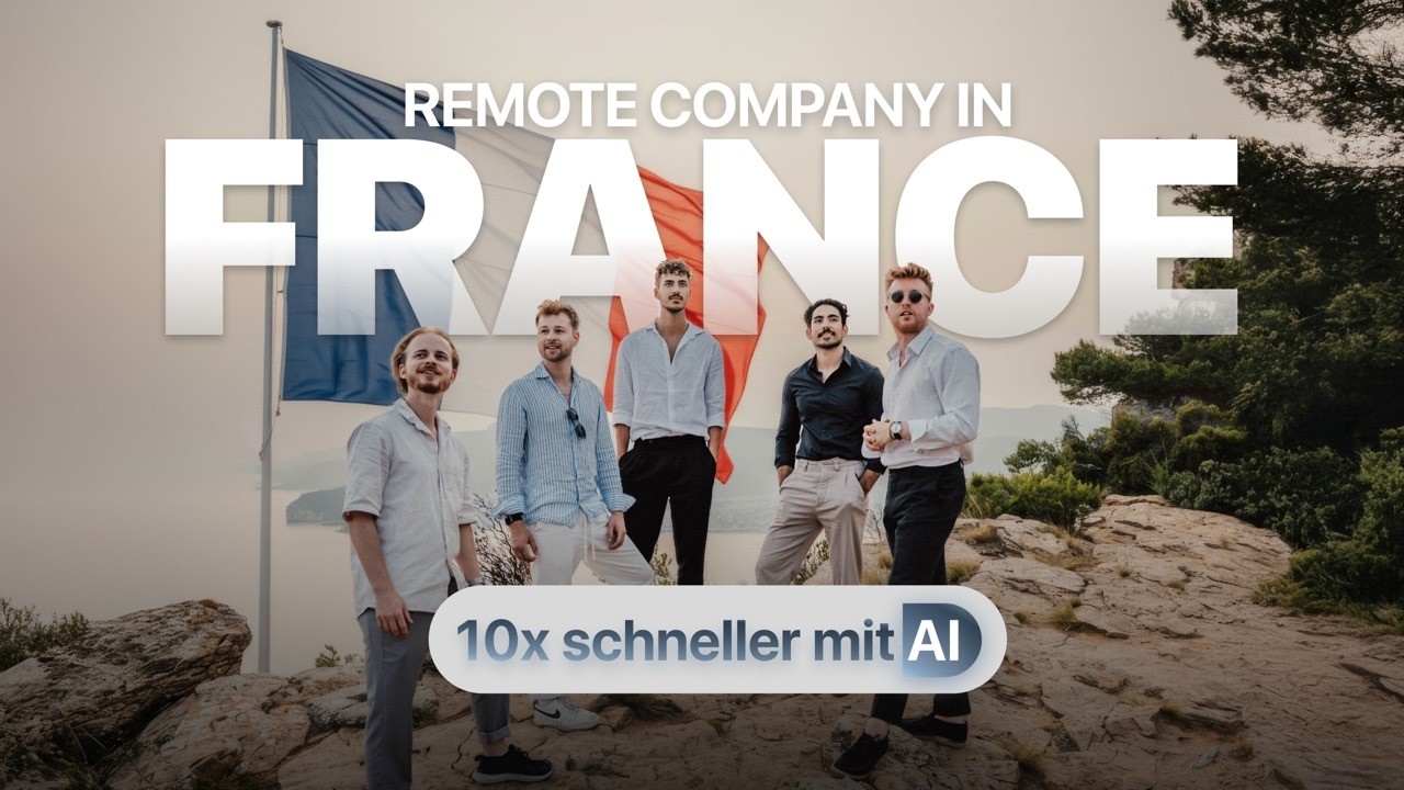 Ich schickte mein Team für 10.000€ nach Frankreich, um AI zu meistern | Vlog 11