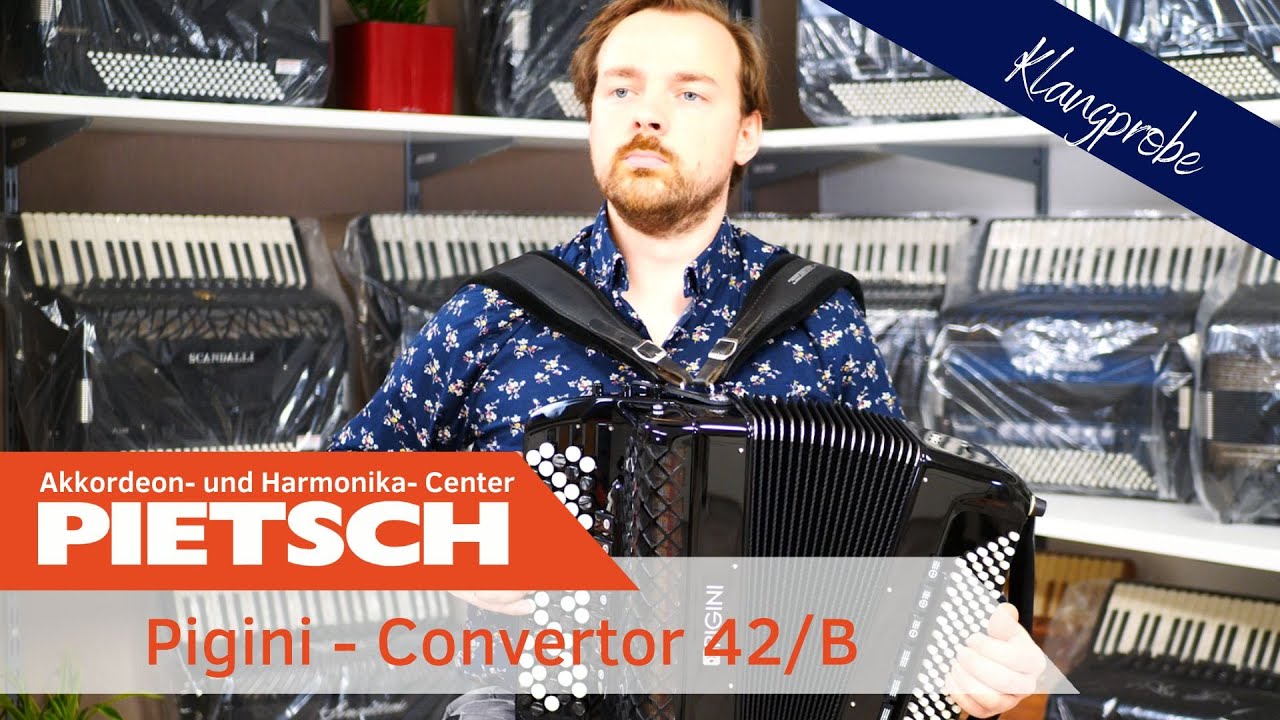 Akkordeon - Pigini Convertor 42/B - Klangprobe