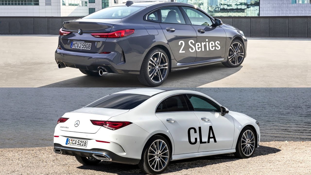 BMW 2 Series Gran Coupe 2020 года против Mercedes CLA Coupe