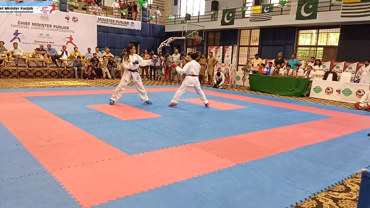 Kalsoom Hazara(Wapda) Vs (Army)  Kaloom Queen of Pakistan Karate team