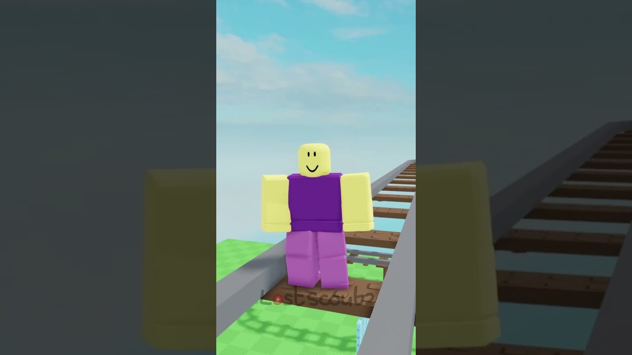 опыт езды на тележке в Roblox.. (часть 2)