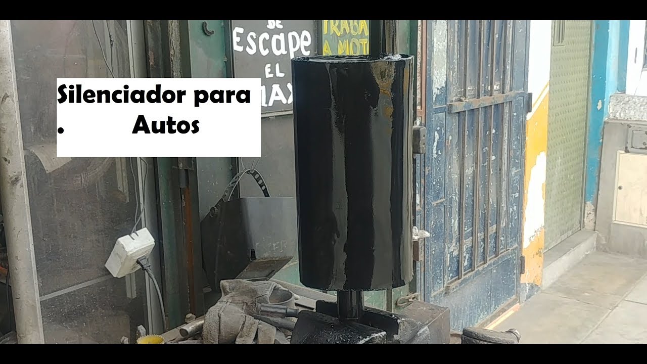 Como fabricar un silenciador para cualquier modelo de auto