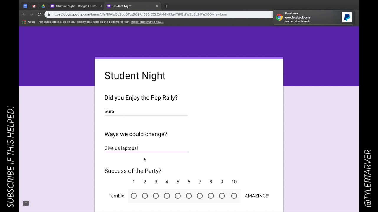 How to Give Feedback in Google Forms