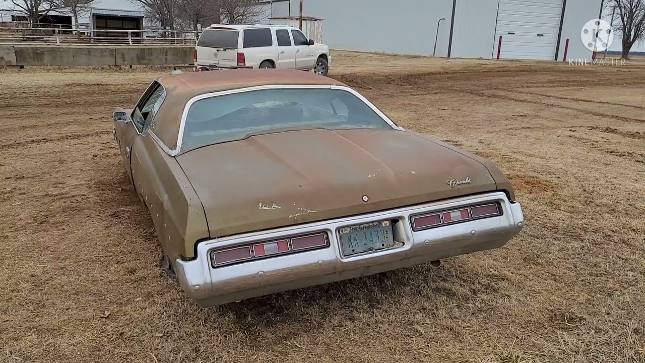 Что таится в пыли амбара? Impala Custom coupe 1972 года и лучшие предложения аукционов Оклахомы! ...