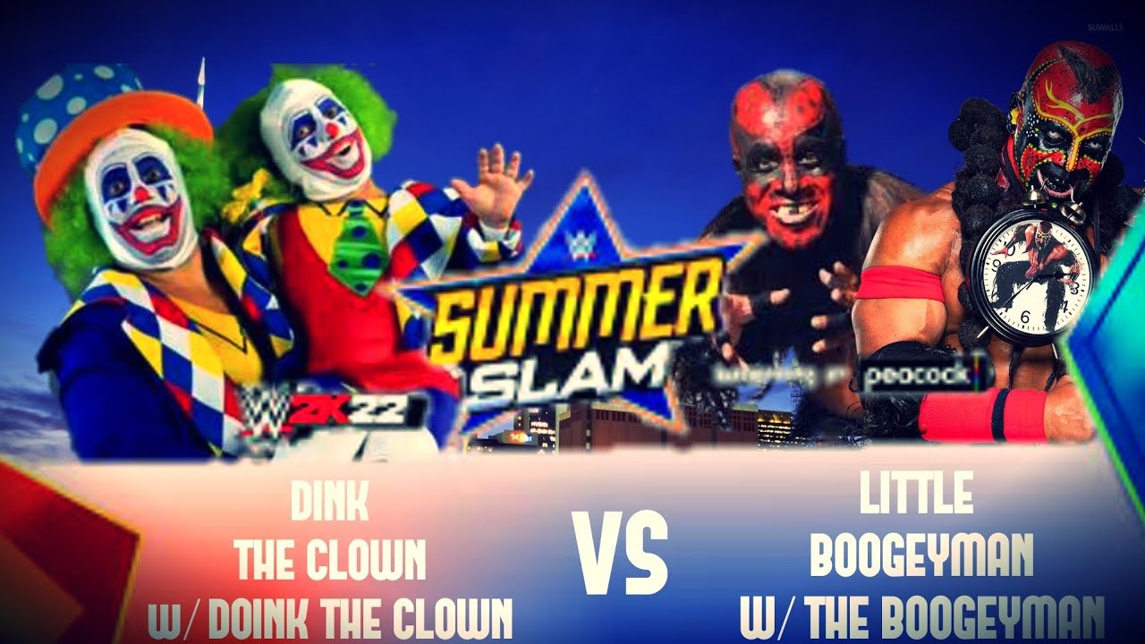 WWE 2K22: Dink The Clown w/ Doink The Clown vs Little Boogeyman w/ The Boogeyman