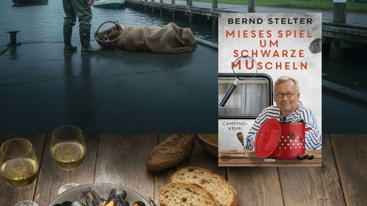 [Buchrezension] Mieses Spiel um schwarze Muscheln – Bernd Stelters Camping-Krimi