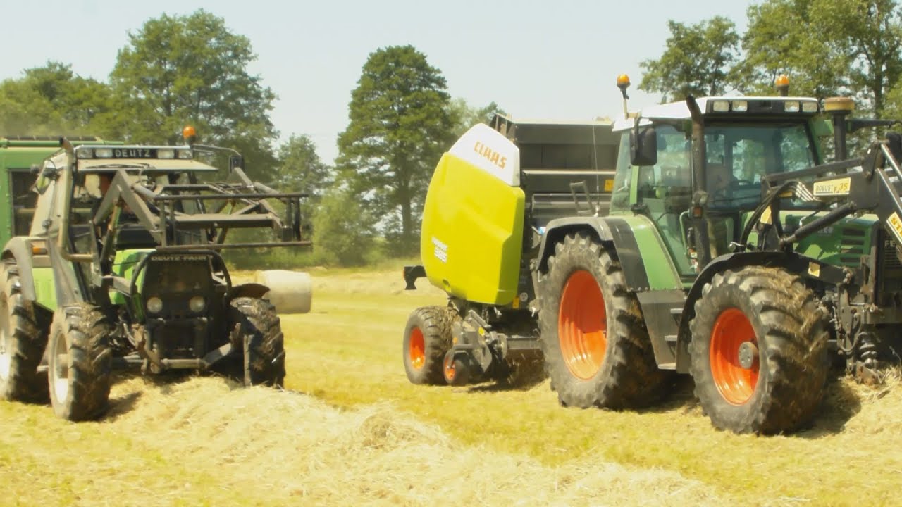 Sianokosy 2014 /\ 2x Fendt // Deutz fahr // Ursus // John Deere // Claas /\