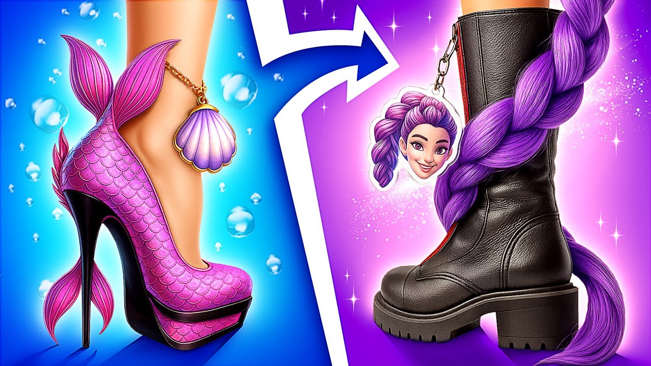 K-Pop Demon Hunters Mermaid Makeover: Glow Up into Rumi in Real Life!