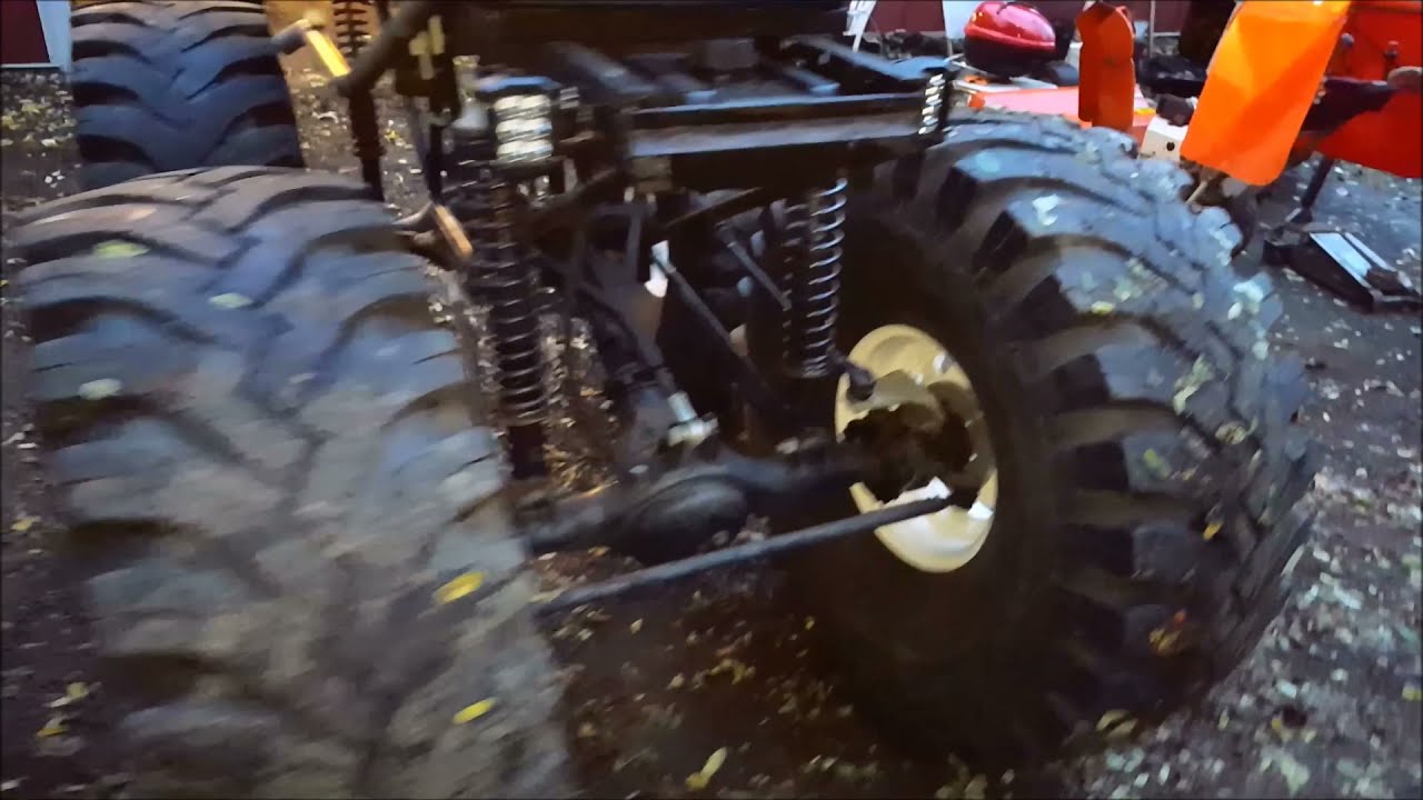 ONE OF A KIND 4X4 MONSTER MOWER!!!