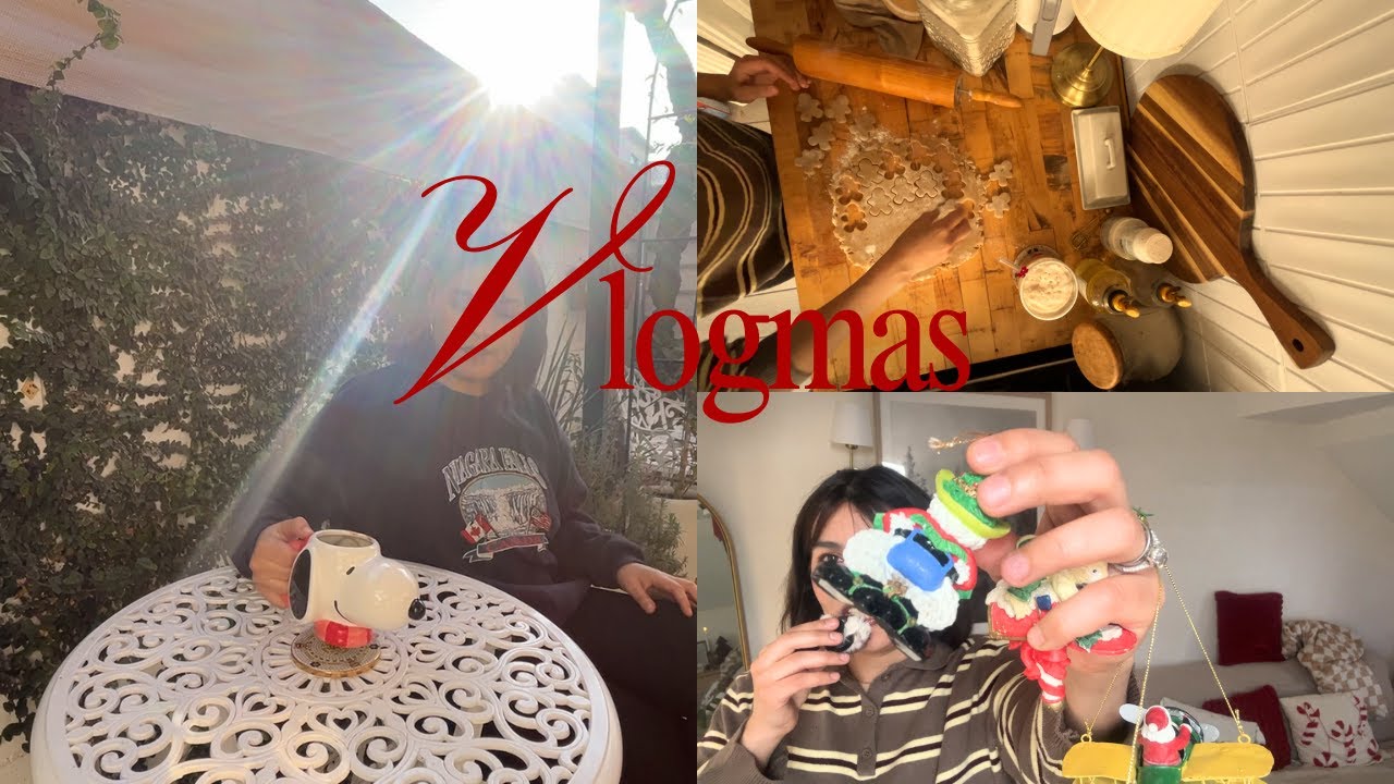 🎄Vlogmas 23 / Horneando, Chachareando, cafecito en el patio 🎄
