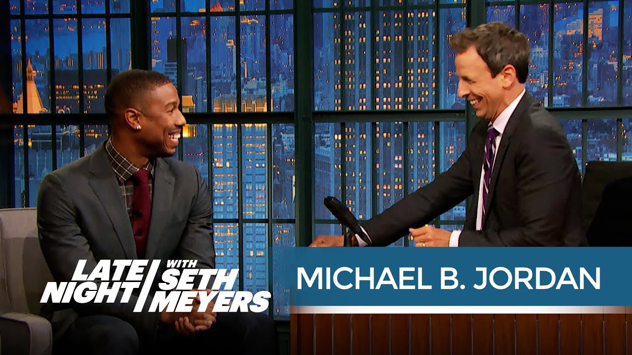Michael B. Jordan on Starring in Fantastic Four - Late Night with Seth Meyers