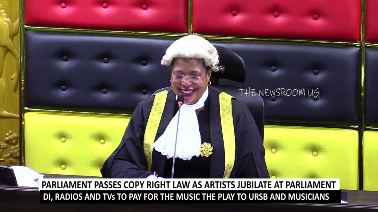 PARLIAMENT PASSES COPY RIGHT BILL AS ARTISTS JUBILATE THE LAND MARK LAW