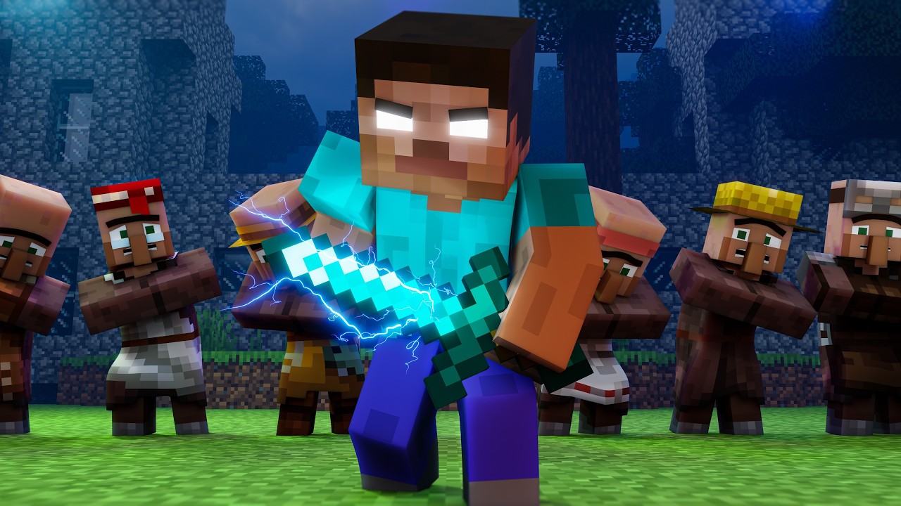 PROTECTING THE WORLD! - Alex And Steve Life (Minecraft Animation)